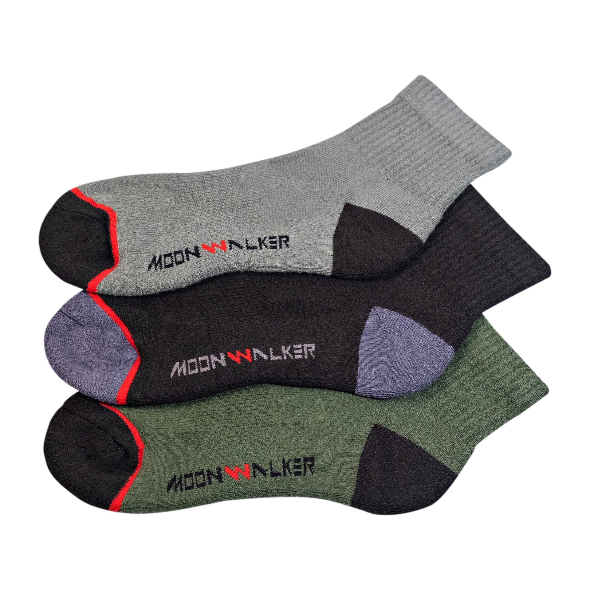 Quarter Crew (Multicolor 3-pack)